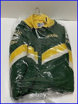 Green Bay Packers Vintage NFL Football Starter 1990s Sports Jacket Size XXL