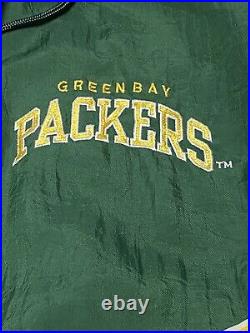 Green Bay Packers Vintage NFL Football Starter 1990s Sports Jacket Size XXL