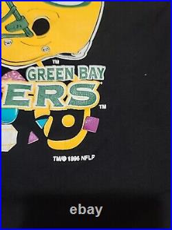 Green Bay Packers Vs New England Patriots Super Bowl XXXI Shirt 96 True Vintage