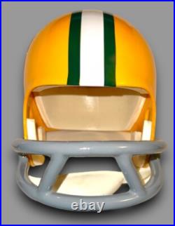 Green Bay Packers Wilson F2070-med DX Full Size Medium Football Helmet #15 Starr Green Bay Packers Wilson F2070-med DX Full Size Medium Football Helmet #15 Starr