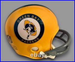 Green Bay Packers Wilson F2070-med DX Full Size Medium Football Helmet #15 Starr Green Bay Packers Wilson F2070-med DX Full Size Medium Football Helmet #15 Starr