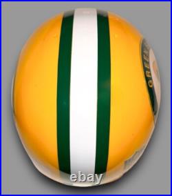 Green Bay Packers Wilson F2070-med DX Full Size Medium Football Helmet #15 Starr Green Bay Packers Wilson F2070-med DX Full Size Medium Football Helmet #15 Starr