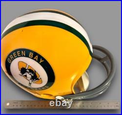 Green Bay Packers Wilson F2070-med DX Full Size Medium Football Helmet #15 Starr Green Bay Packers Wilson F2070-med DX Full Size Medium Football Helmet #15 Starr