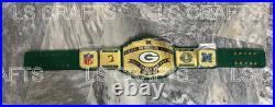 Green Bay Packers championship belt Go Pack Go Adult Brand New Fan Collectibles Green Bay Packers championship belt Go Pack Go Adult Brand New Fan Collectibles