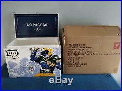 Green Bay Packers miller lite beer football cooler ice chest cans lambeau leap