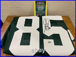 Greg Jennings Green Bay Packers Autographed Jersey #85 Reebok NFL, NWT, with COA