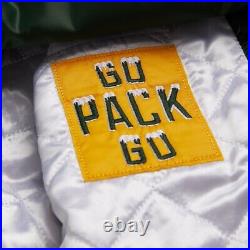 HOMAGE X Starter Green Bay Packers NFL Football Satin Jacket Sz Medium