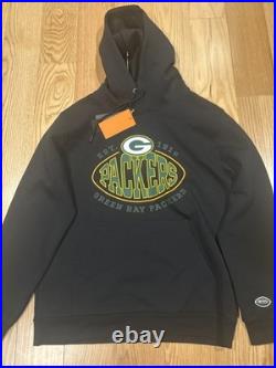 HUGO BOSS Boss By Boss X NFL Green Bay Packers Mens Hoodie Collection Sz L NWT