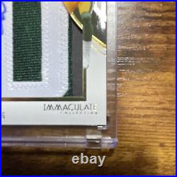 Immaculate Christian Watson RPA 2022 Nameplate On Patch Auto! 5/6 SSP