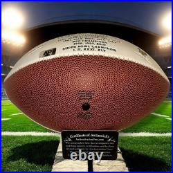 JORDAN LOVE AUTOGRAPHED SIGNED GREEN BAY PACKERS LOGO FS FOOTBALL withAP/COA