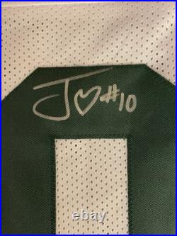 JORDAN LOVE SIGNED Green Bay Packers NFL CUSTOM JERSEY COA Auto VERY NICE