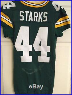 James Starks Green Bay Packers Game Used Worn Jersey NFL/PSA COA Unwashed Rare