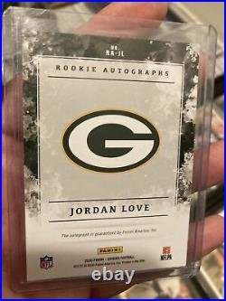 Jordan Love 2020 Panini Origins Rookie Autographs RC On Card Auto Packers SP