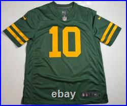 Jordan Love Green Bay Packers Nike #10 Game Jersey Green Alternate Size XL NWT