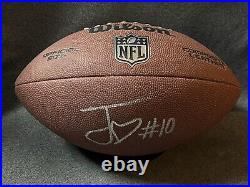 Jordan Love Green Bay Packers, Signed Autographed, Wilson NFL Football withCOA