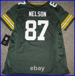 Jordy Nelson Green Bay Packers Women's Nike Game Jersey