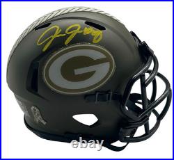 Josh Jacobs Signed Green Bay Packers STS Mini Helmet Beckett