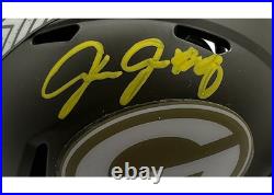 Josh Jacobs Signed Green Bay Packers STS Mini Helmet Beckett