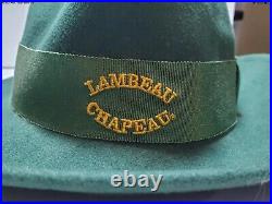 Lambeau Field? Rare. Fedora Hat Vince Lombardi Style Green Bay Packers New