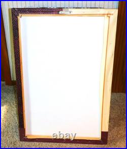 Large 2014 ABSOLUT VODKA Vinyl Over Wood Frame GREEN BAY PACKERS Sign (EX+) Large 2014 ABSOLUT VODKA Vinyl Over Wood Frame GREEN BAY PACKERS Sign (EX+)