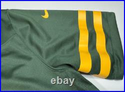 Large Jordan Love #10 Nike Game Jersey Color Rush Green Bay Packers Authentic