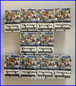 Lot 10 Chronicles NFL Football Blaster Box NFL Trading Cards Factory Sealed