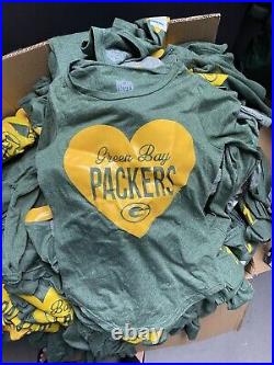Lot Of 200 Green Bay Packers Shirts Nfl Football