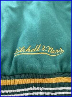 MENS Mitchell & Ness GREEN BAY PACKERS reversible wool jacket 4xl 60 NEW $450