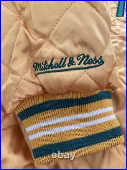 MENS Mitchell & Ness GREEN BAY PACKERS reversible wool jacket 4xl 60 NEW $450