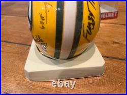 MULTI SIGNED GREEN BAY PACKERS Mini Helmet LONG THURSTON DALE ROBINSON KNAFELC +
