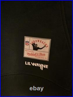 Men's Mitchell & Ness x Lil Wayne Green Bay Packers Melt Pullover Hoodie XL