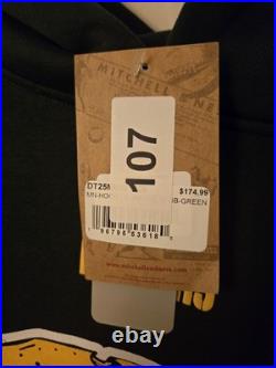 Men's Mitchell & Ness x Lil Wayne Green Bay Packers Melt Pullover Hoodie XL