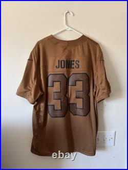 Men's Nike Aaron Jones #33 Green Bay Packers 2023 Salute to Service Jersey Sz XL