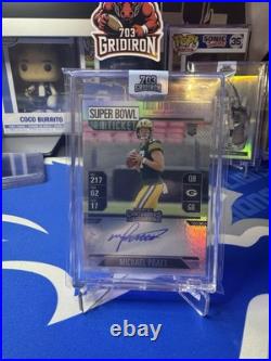 Michael Pratt Green Bay Packers 2024 Contenders Super Bowl Ticket- 1 Of 1 Michael Pratt Green Bay Packers 2024 Contenders Super Bowl Ticket- 1 Of 1