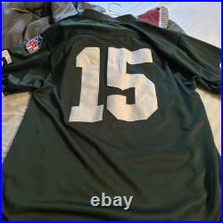 Mitchell Ness 1969 Green Bay Packers #15 Bart Starr NFL Football Jersey Mens 52 Mitchell Ness 1969 Green Bay Packers #15 Bart Starr NFL Football Jersey Mens 52