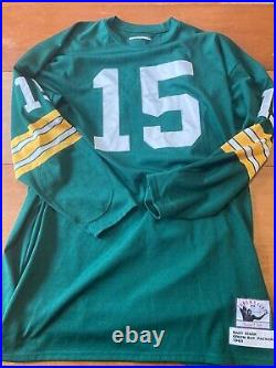 Mitchell & Ness Authentic Rare & Vintage NFL Bart Starr Green Bay Packers Jersey