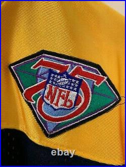 Mitchell & Ness GB Packers Brett Favre 75 NFL Anniversary Throwback Jersey Sz 56