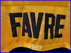 Mitchell & Ness GB Packers Brett Favre 75 NFL Anniversary Throwback Jersey Sz 56