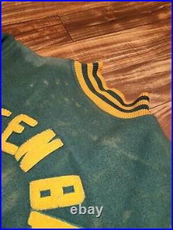 Mitchell & Ness Green Bay Packers Super Bowl II Throwback NFL Sports Jacket SM/M