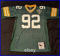 Mitchell & Ness Reggie White 1993 Green Bay Packers Jersey Authentic NFL Mitchell & Ness Reggie White 1993 Green Bay Packers Jersey Authentic NFL