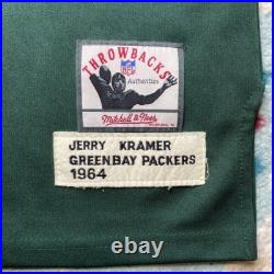 Mitchell & Ness Throwback Green Bay Packers 64 jersey size 56 Kramer