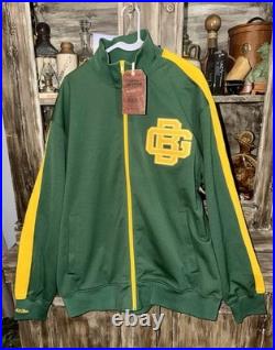 Mitchell & Ness Throwback Greenbay Packers Jacket Mens 2XL Varsity Style NFL