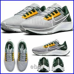 NEW 2021 Green Bay Packers Nike NFL Air Zoom Pegasus 38 Shoe Sneaker DJ0844-001