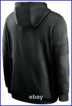 NEW Authentic Nike Green Bay Packers Men's NFL Crucial Catch Black Hoodie