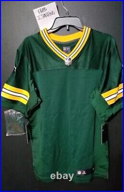 NEW SZ 40 BLANK Authentic NFL Green Bay Packers Nike Vapor Elite Jersey $325