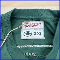 NEW XXL Reggie White Green Bay Packers Mitchell Ness Throwback Long Sleeve