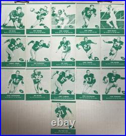 NFL 1961 Green Bay Packers Lake to Lake Football Card Card Lot 16 Cards NFL 1961 Green Bay Packers Lake to Lake Football Card Card Lot 16 Cards