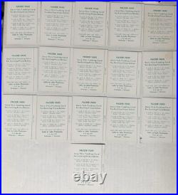 NFL 1961 Green Bay Packers Lake to Lake Football Card Card Lot 16 Cards NFL 1961 Green Bay Packers Lake to Lake Football Card Card Lot 16 Cards