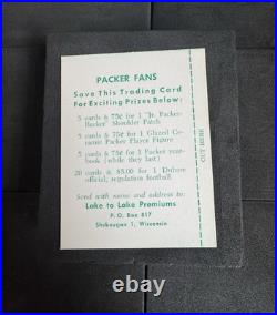 NFL 1961 Green Bay Packers Lake to Lake Football Card Card Lot 16 Cards NFL 1961 Green Bay Packers Lake to Lake Football Card Card Lot 16 Cards