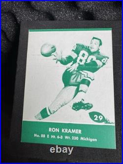 NFL 1961 Green Bay Packers Lake to Lake Football Card Card Lot 16 Cards NFL 1961 Green Bay Packers Lake to Lake Football Card Card Lot 16 Cards